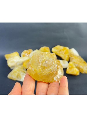 Gemsartdeco 2026 Yeni Yıl Zenginlik Enerjisi Sitrin Doğaltaş 1 Adet