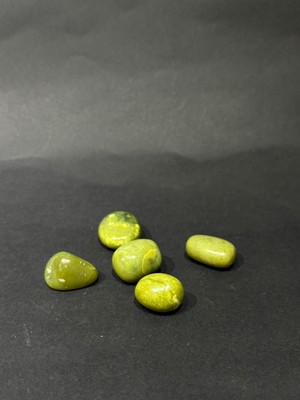 Gemsartdeco Yeşim Taşı Doğaltaş Mineral Düz Yeşil