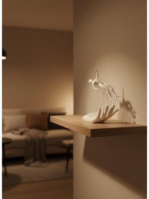 Poebgo Family's El Insan Figürü Beyaz