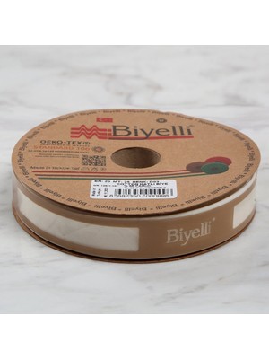 Crafts Pamuk Katlı Biye Krem - D03