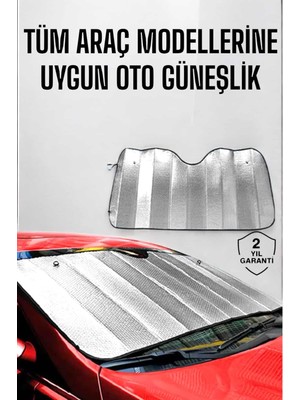Verto Oto Güneşlik Tüm Araç Tiplerine Uygun Isı Önleyici