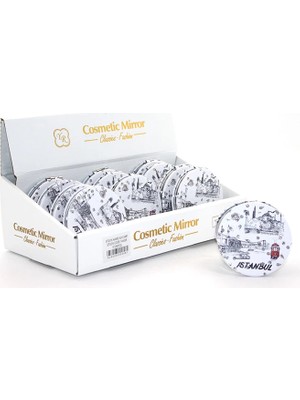 Taşlı Istanbul Tasarımı El Aynası Ince ALK2481 (Store-Mania)