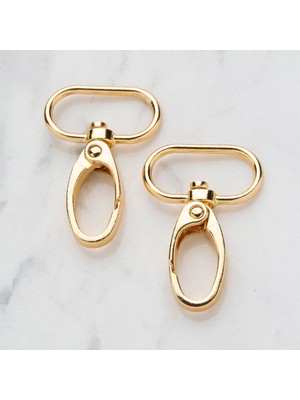 3 cm 2 Li Altın Rengi Makrome Anahtarlık Kan