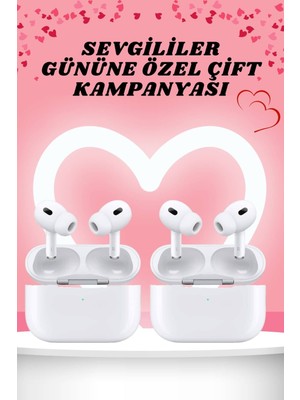 Verto Sevgiliye Hediye Çift Kulaklığı Yeni Nesil Pro Kulaklık Sevgililer Gününe Özel Kampanya