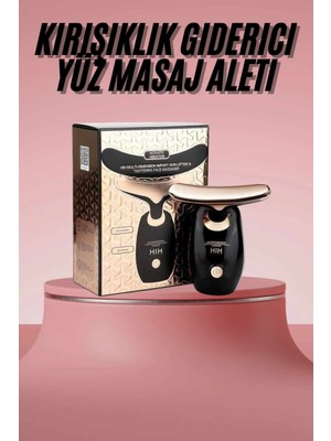 Verto Yüz ve Boyun Kırşıklık Giderici Ems Güzellik Cihazı Gıdık,sarkma,kırışıklık Yüz Masaj Aleti