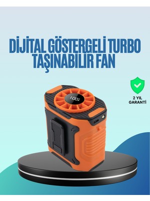 Verto Taşınabilir Çok Fonksiyonlu Soğutma Fanı