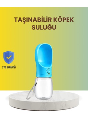 Verto Akıllı Su Akış Kontrollü Köpek Su Matara Taşınabilir Gezdirme Şişesi