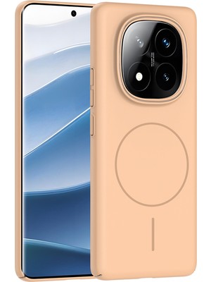 Egstech Xiaomi Redmi Note 14 Pro 4g Kılıf Kablosuz Şarj Ince Magsafe Manyetik Özellikli Elinizden Kaymaz Pürüzsüz Premium Kılıf