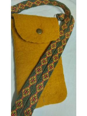 Elbiz Keçe Çanta – Telefon (El Yapımı)