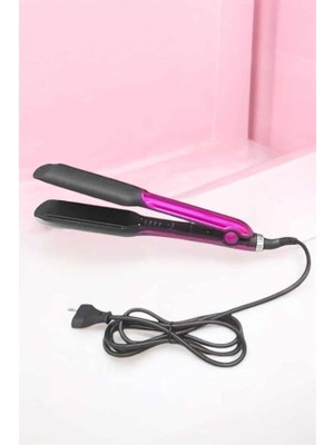 Saç Düzleştirici Isı Ayarlı Seramik Kaplama Döner Kablo Yıpranma Karşıtı (Hkwork-Place)