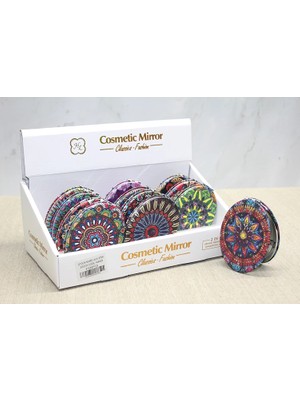 Taşlı El Aynası Oval Ince ALK3764 (Store-Mania)