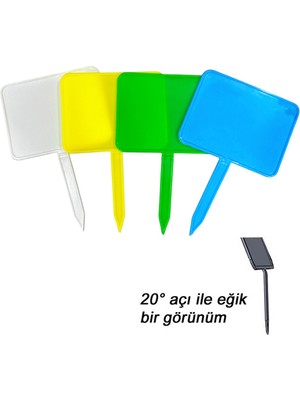 Açılı Saplamalı Etiket Büyük Boy (10'lu Paket)