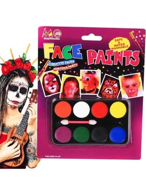 Tp Buğz Yüz Boyama Seti 8 Renk