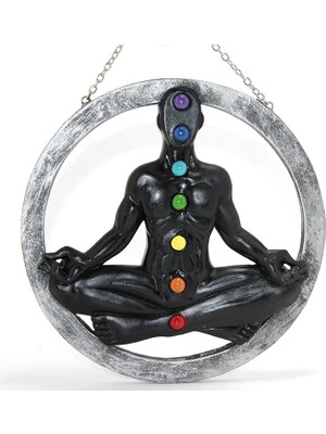 Polyester Duvara Asmalı 7 Chakra Pano ALK2347 (Store-Mania)