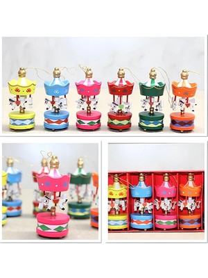 Ahşap 6'lı Dekoratif Atlı Karınca ALK4394 (Store-Mania)