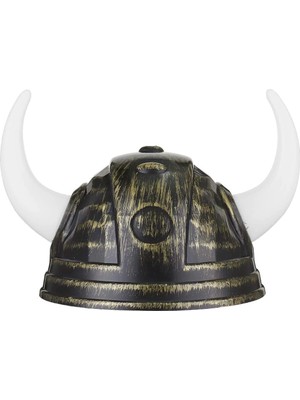 Viking Başlığı Asteriks Başlığı Altın Renk (Store-Mania)