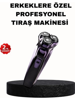 Astraltech Şarjlı Saç ve Sakal Tıraş Makinesi Kablosuz Kompakt Tasarımlı
