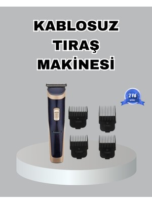 Astraltech Çelik Bıçaklı Unisex Şarjlı Tıraş Makinesi - Sessiz Motor, Kablosuz ve Ayarlanabilir