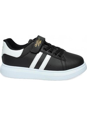 Trender Sammix Filet 044 Siyah - Beyaz Unisex Çocuk Sneaker DR04C044