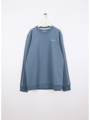 Jack & Jones Baskılı Erkek Çocuk Gri Sweatshırt 12280071