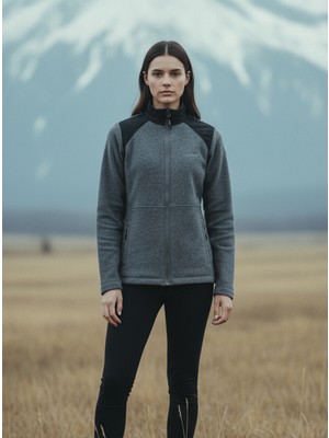 Blackspade Kadın Polar Sweatshirt 50943 - Antrasit