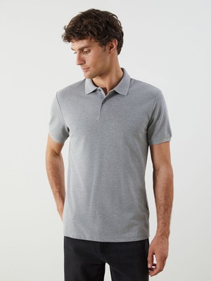 Lc Waikiki Yeni Sezon Büyük Beden Polo Yaka Kısa Kollu Pike Erkek Tişört