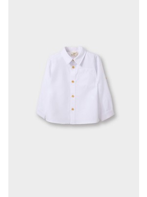 DeFacto Oxford Uzun Kollu Gömlek Erkek Bebek G6470A526SP