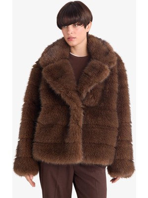 DeFacto Regular Fit Suni Kürk F5565AX25WN