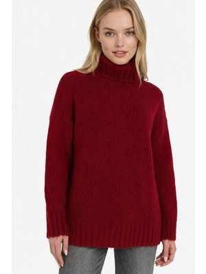 DeFacto Oversize Geniş Kalıp Balıkçı Yaka Kazak G5019AX25WN