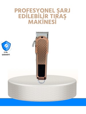 Astraltech Erkek Bakım Makinesi - LCD Ekranlı 7000RPM Şarjlı Saç ve Sakal Kesme Cihazı