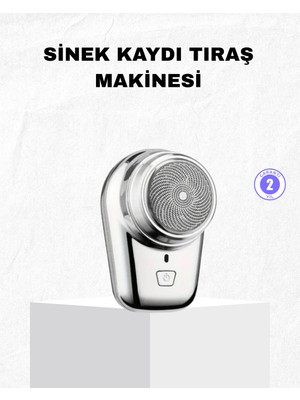 Astraltech Mini Tıraş Makinesi - Taşınabilir, Şarjlı, Hassas Kesim, Modern ve Dayanıklı Tasarım