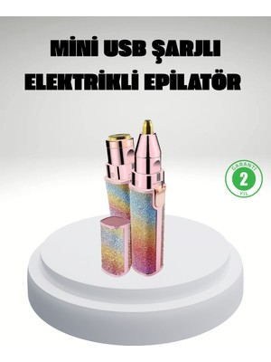 Astraltech Şarjlı Mini Yüz ve Kaş Epilatörü - Ağrısız ve Hassas Temizlik