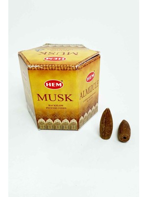 Marsilyan 10 Adet Geri Akış Backflow Şelale Tütsü Konisi Tütsü Back Musk Kokulu