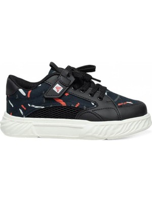 Trender Alessio Filet 055 Keten Siyah Kız Çocuk Sneaker CN04K055