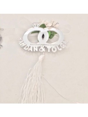 Güven Pleksi Isme Özel Nişan Söz Magnetleri