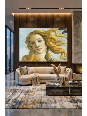 Wallivo Sandro Botticelli Venüs'ün Doğuşu (Venüs Portresi) Rönesans Kanvas Tablo