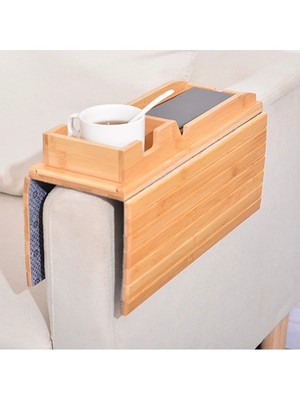 Mulvxkrg KRG02 Katlanabilir Ahşap Kanepe Tepsisi (Mulvix)