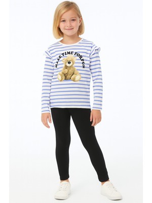 Seabubbles Ayıcıklı Kız Çocuk Taytlı Takım