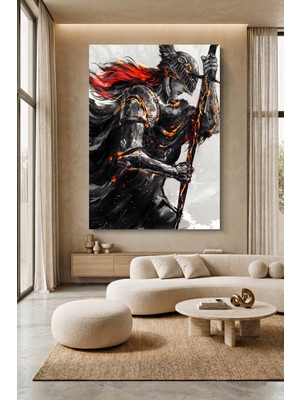 Wallivo Elden Ring Temalı Oyun Posteri - Model 6 Gamer Kanvas Tablo