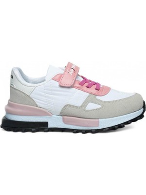 Trender Jupiter Filet 2000 Paraşut Beyaz-Pembe Erkek Çocuk Sneaker AT04CP2000