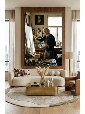 Wallivo Yaşlı Ressamın Işıkla Dolu Atölyesi Kanvas Tablo