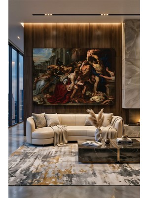 Wallivo Peter Paul Rubens'in Sarsıcı Başyapıtı Masumlar Barok Dönem Kanvas Tablo