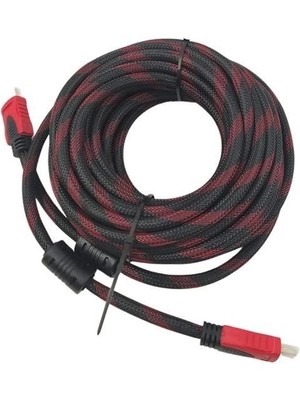 Depozee HDMI Kablosu Hdtv Bilgisayar Uydu Görüntü Ses Full Hd Sargılı Görüntü Aktarma Kablosu