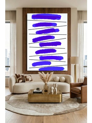 Wallivo Morun Ahengi Modern Stil Kanvas Tablo