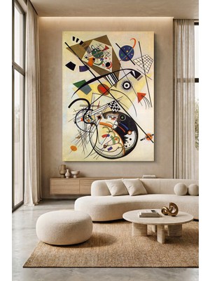 Wallivo Wassily Kandinsky Kompozisyon 8 Kanvas Tablo