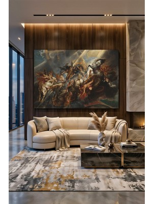 Wallivo Peter Paul Rubens Phaeton'un Düşüşü Dramatik Barok Sanatı Kanvas Tablo