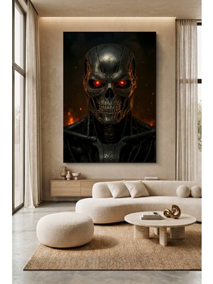 Wallivo En Güçlü Iskelet Kanvas Tablo