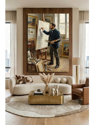 Wallivo Atölyede Canlanan Sanat Kanvas Tablo