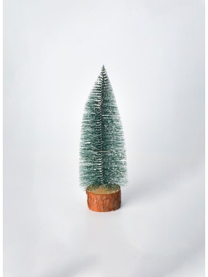 Tohana Yeşil Dekoratif Obje Xms Tohana Işıklı Çam Ağacı 25CM