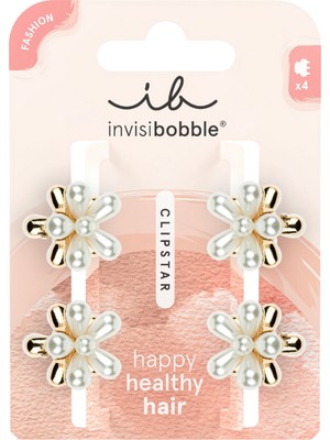Invisibobble Ib Clıpstar S Pearly Flower 4'lü Saç Tokası